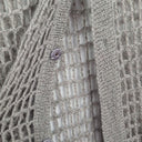 Trelise Cooper Taupe Mesh Knitted Longline Cardigan Size M by SwapUp-Online Second Hand Store-Online Thrift Store