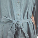 Elk Effortless Peacock Linen Shirt Midi Dress Size 8 by SwapUp-Online Second Hand Store-Online Thrift Store