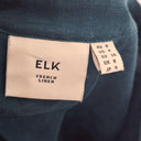 Elk Effortless Peacock Linen Shirt Midi Dress Size 8 by SwapUp-Online Second Hand Store-Online Thrift Store
