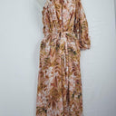 Decjuba Blush Tropical Resort Midi Dress Size M by SwapUp-Online Second Hand Store-Online Thrift Store