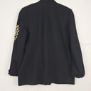 Lisa Ho Gold Embroidered Boxy Blazer Size 12 by SwapUp-Online Second Hand Store-Online Thrift Store