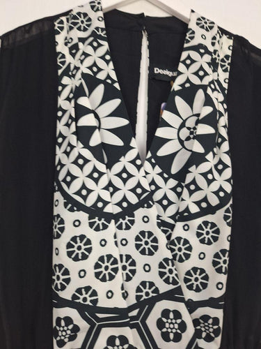 Desigual Playful Cross Front Jumpsuit Size S by SwapUp-Online Second Hand Store-Online Thrift Store
