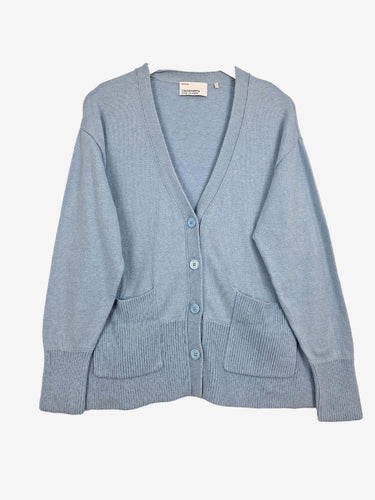 Commonry Baby Blue Effortless Fine Knit Cardigan Size 12 by SwapUp-Online Second Hand Store-Online Thrift Store
