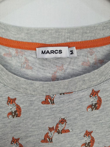 Marcs Foxy Shimmer Casual Crew T-shirt Size M by SwapUp-Online Second Hand Store-Online Thrift Store