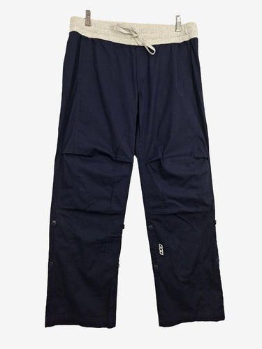 Lorna Jane Navy Adjustable Casual Pants Size L by SwapUp-Online Second Hand Store-Online Thrift Store