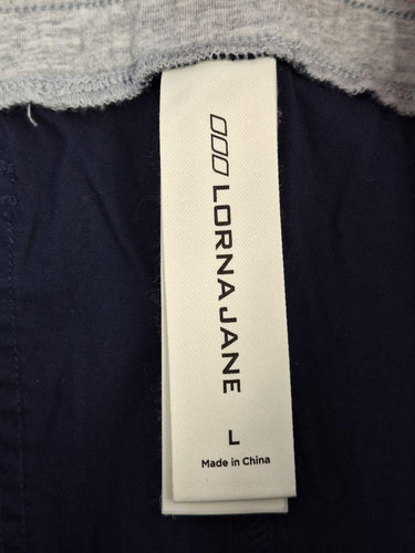 Lorna Jane Navy Adjustable Casual Pants Size L by SwapUp-Online Second Hand Store-Online Thrift Store