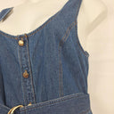 Decjuba Skylar Belted Denim Maxi Dress Size 14 by SwapUp-Online Second Hand Store-Online Thrift Store