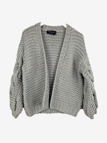 Decjuba Chunky Dove Winter Cardigan Size S by SwapUp-Online Second Hand Store-Online Thrift Store