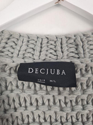 Decjuba Chunky Dove Winter Cardigan Size S by SwapUp-Online Second Hand Store-Online Thrift Store