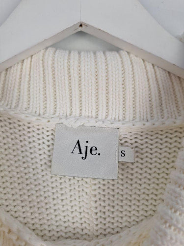 Aje Edgy Ribbed Winter Knit Jumper Size S by SwapUp-Online Second Hand Store-Online Thrift Store