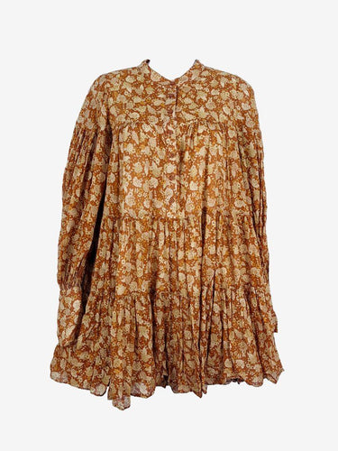 Shona Joy Arizona Tiered Mini Dress Size 10 by SwapUp-Online Second Hand Store-Online Thrift Store