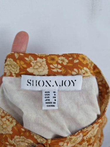 Shona Joy Arizona Tiered Mini Dress Size 10 by SwapUp-Online Second Hand Store-Online Thrift Store