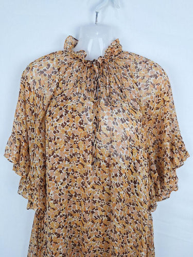 Shona Joy Colette Sheer Kaftan Slip Midi Dress Size S by SwapUp-Online Second Hand Store-Online Thrift Store
