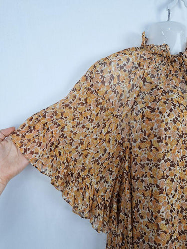 Shona Joy Colette Sheer Kaftan Slip Midi Dress Size S by SwapUp-Online Second Hand Store-Online Thrift Store