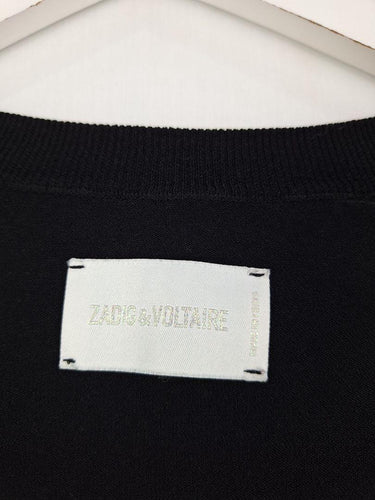 Zadig & Voltaire Classic V-Neck Stretch Jumper Size S by SwapUp-Online Second Hand Store-Online Thrift Store