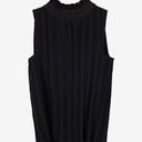 Second-Hand - Maje Ruffle Neck Micro Pleat Top Size S - SwapUp