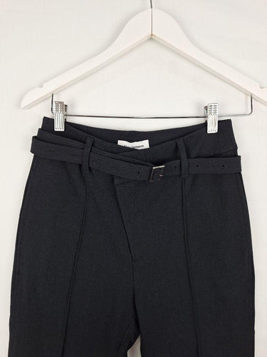 Short Sentence Charcoal Front Seam Staple Work Pants Size S by SwapUp-Online Second Hand Store-Online Thrift Store