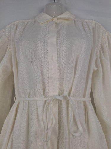Shona Joy Elegant Cosmo Embroidered Puffy Sleeves Midi Dress Size 6 by SwapUp-Online Second Hand Store-Online Thrift Store