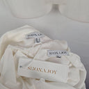 Shona Joy Elegant Cosmo Embroidered Puffy Sleeves Midi Dress Size 6 by SwapUp-Online Second Hand Store-Online Thrift Store