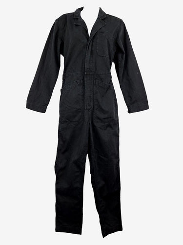 Alex Mill Charcoal Herringbone Sturdy Cotton Jumpsuit Size S by SwapUp-Online Second Hand Store-Online Thrift Store