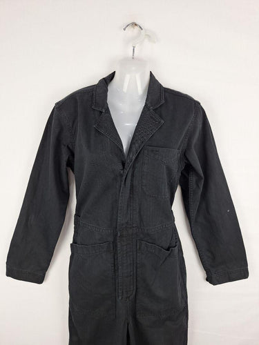 Alex Mill Charcoal Herringbone Sturdy Cotton Jumpsuit Size S by SwapUp-Online Second Hand Store-Online Thrift Store
