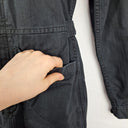 Alex Mill Charcoal Herringbone Sturdy Cotton Jumpsuit Size S by SwapUp-Online Second Hand Store-Online Thrift Store
