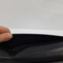 Navy Textured Multi Compartment Wallet Wallet Size None by SwapUp-Online Second Hand Store-Online Thrift Store