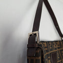 Fendi Timeless Jacquard FF Motif  Baguette Bag Size None by SwapUp-Online Second Hand Store-Online Thrift Store