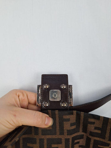 Fendi Timeless Jacquard FF Motif  Baguette Bag Size None by SwapUp-Online Second Hand Store-Online Thrift Store