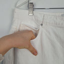Witchery White Straight Leg Denim Pants Size 16 by SwapUp-Online Second Hand Store-Online Thrift Store