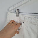 Witchery White Straight Leg Denim Pants Size 16 by SwapUp-Online Second Hand Store-Online Thrift Store