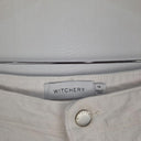 Witchery White Straight Leg Denim Pants Size 16 by SwapUp-Online Second Hand Store-Online Thrift Store