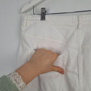 Witchery White Straight Leg Denim Pants Size 16 by SwapUp-Online Second Hand Store-Online Thrift Store