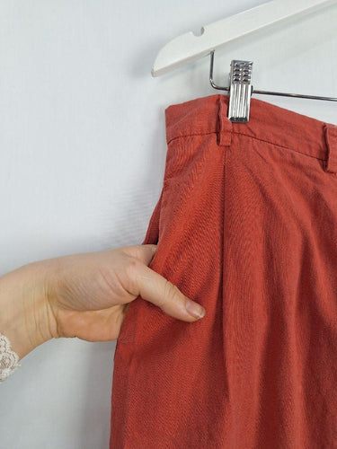 Grace Hill Muted Salmon Linen Blend Dress Size 18 by SwapUp-Online Second Hand Store-Online Thrift Store