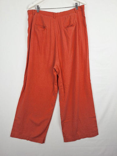 Grace Hill Muted Salmon Linen Blend Dress Size 18 by SwapUp-Online Second Hand Store-Online Thrift Store