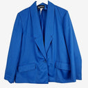 Sabena Azure Blue Smart Blazer Size 16 by SwapUp-Online Second Hand Store-Online Thrift Store
