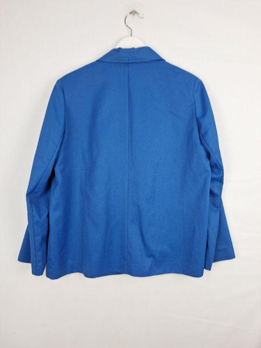 Sabena Azure Blue Smart Blazer Size 16 by SwapUp-Online Second Hand Store-Online Thrift Store
