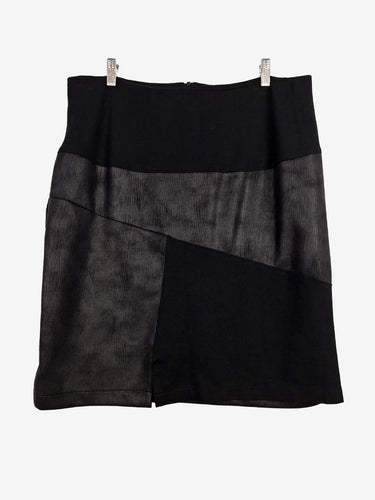 Veducci Tasteful Patchwork Pencil Style Skirt Size 18 by SwapUp-Online Second Hand Store-Online Thrift Store