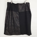 Veducci Tasteful Patchwork Pencil Style Skirt Size 18 by SwapUp-Online Second Hand Store-Online Thrift Store