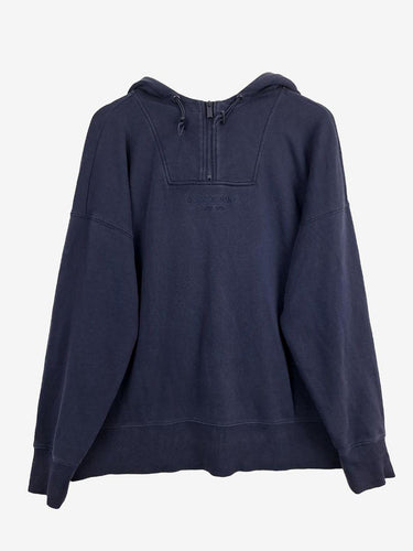 Country Road Navy Soft Jersey Hoody Jumper Size S by SwapUp-Online Second Hand Store-Online Thrift Store