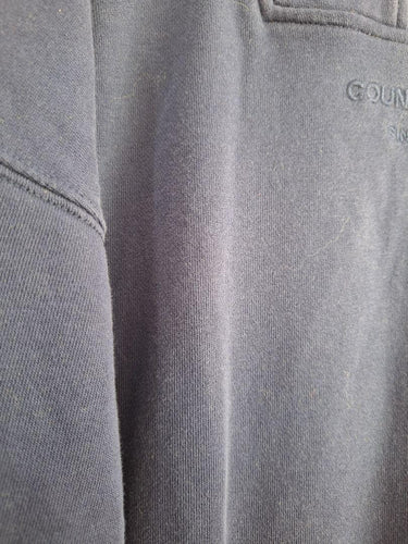 Country Road Navy Soft Jersey Hoody Jumper Size S by SwapUp-Online Second Hand Store-Online Thrift Store