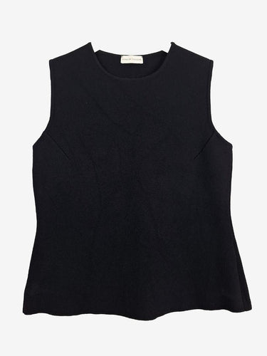 Scanlan Theodore Noir Structed Knit Capsule Top Size M by SwapUp-Online Second Hand Store-Online Thrift Store