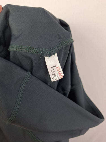 Dharma Bums Dark Teal Active Leggings Size S by SwapUp-Online Second Hand Store-Online Thrift Store