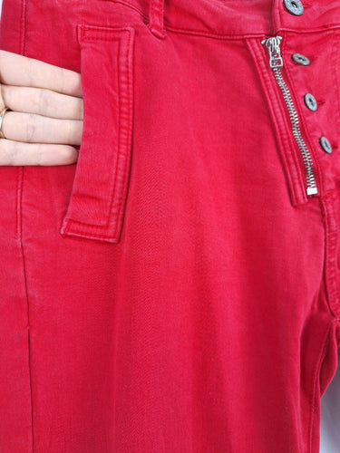 Italian Star Cherry Skinny Jeans Size L by SwapUp-Online Second Hand Store-Online Thrift Store