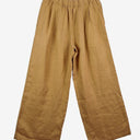 Muji Mustard Linen Wide Leg Pants Size M by SwapUp-Online Second Hand Store-Online Thrift Store