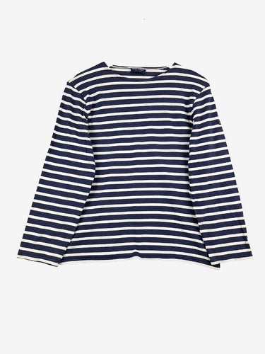 Saint James Blue Stripe Long Sleeve T-shirt Size S by SwapUp-Online Second Hand Store-Online Thrift Store