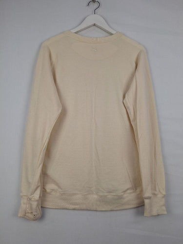 Macpac Lightweight Cream Wool Blend Jumper Size 12 by SwapUp-Online Second Hand Store-Online Thrift Store
