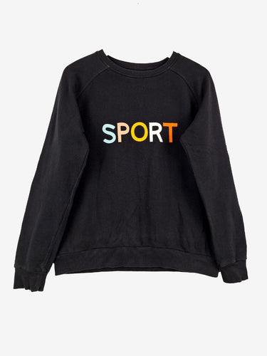 Castle Classic Sport Graphic Jumper Size L by SwapUp-Online Second Hand Store-Online Thrift Store