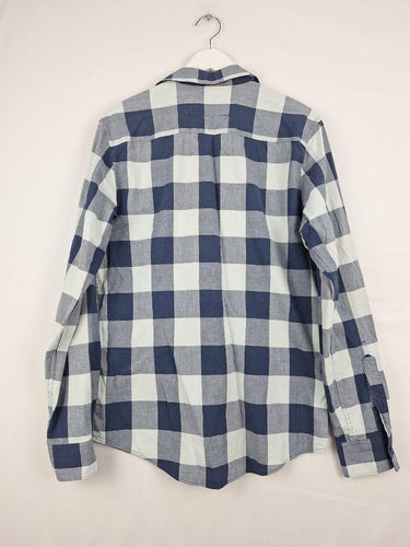 Ben Sherman Blue Checkered Button up Shirt Size L by SwapUp-Online Second Hand Store-Online Thrift Store