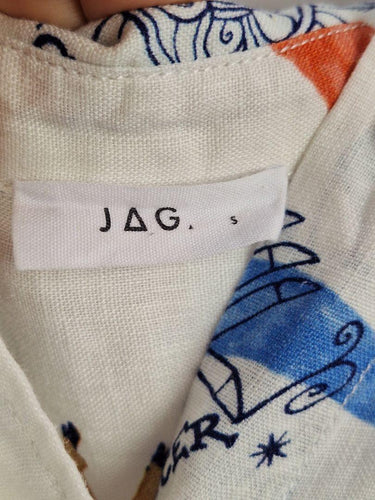 Jag Whimsy Horoscope Button-up Shirt Size S by SwapUp-Online Second Hand Store-Online Thrift Store